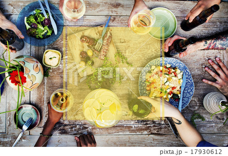 Copy Space Frame Summer Vacation Holiday Concept 17930612