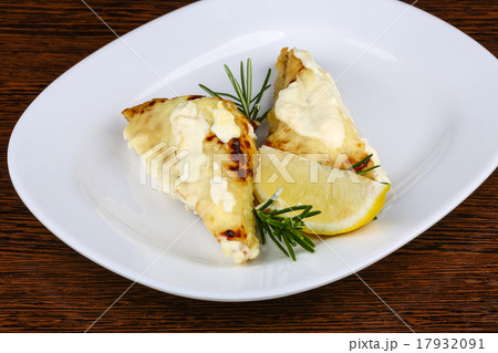 Baked perch fillet Baked perch fillet 17932091