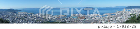 高松市沿岸部の超パノラマ 17933728