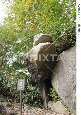 ガマ石（筑波山） 17934025