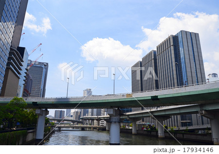 大阪　中之島周辺の風景 17934146
