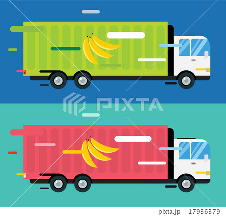 Delivery vector truck. service van silhouette Delivery vector truck. service van silhouette 17936379