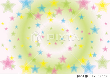 背景素材壁紙 星の模様 スターダスト 星屑 銀河 キラキラ きらきら 輝く かわいい 光 カラフル のイラスト素材