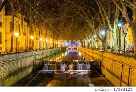 Quais de la Fontaine in Nimes, France 17938129