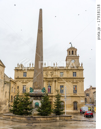 Obelisk on the Place de la Republique in Arles Obelisk on the Place de la Republique in Arles 17938138