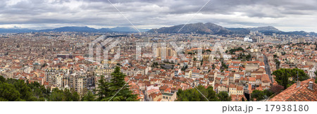 Panorama of Marseille from Notre-Dame de la Garde Panorama of Marseille from Notre-Dame de la Garde 17938180