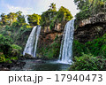 Double waterfall, Iguazu Falls, Argentina 17940473