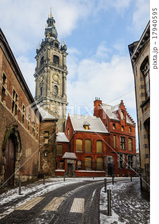 Bell tower in Mons, Belgium, Capital of Culture 17940595