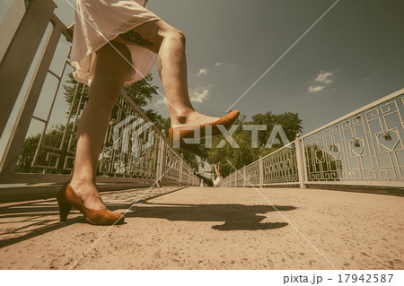 beautiful couple on the bridge beautiful couple on the bridge 17942587
