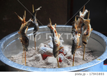 鮎（あゆ）の塩焼きの画像 17943893