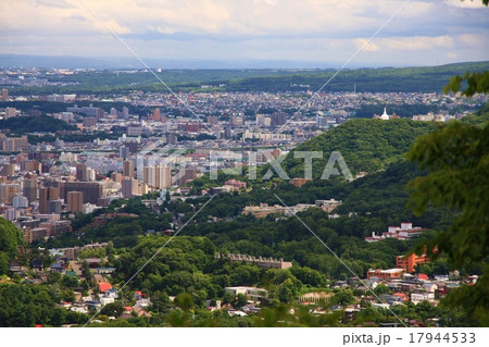 三角山から見る札幌市街地の眺望～７ 17944533