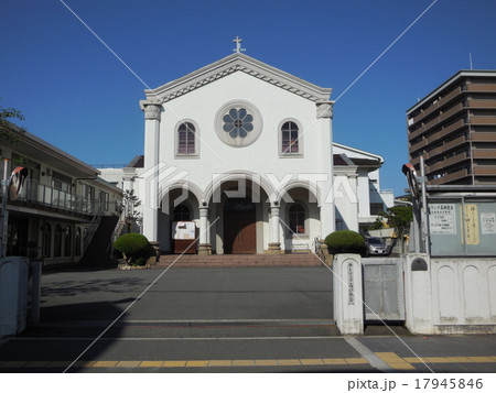 高槻カトリック教会 高山右近記念聖堂 の写真素材 17945846 Pixta