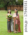 Couple thai woman  traditional dress. 17946581