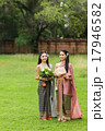 Couple thai woman  traditional dress. 17946582