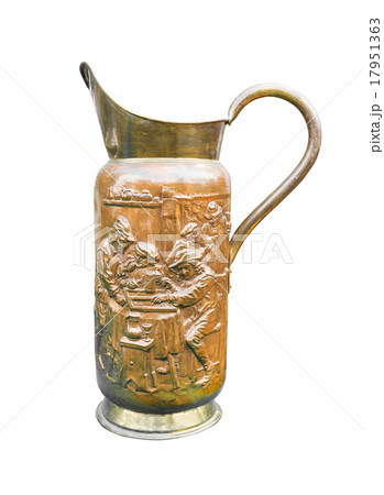 Ancient bronze jug Ancient bronze jug 17951363
