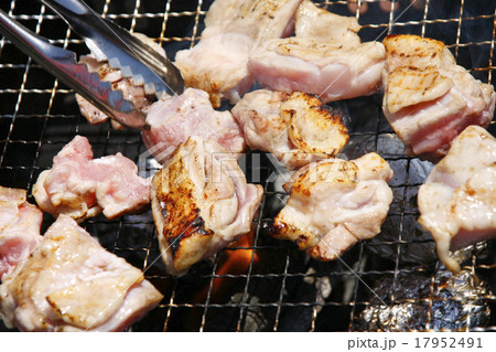 バーベキューと鶏肉 バーベキューと鶏肉 17952491