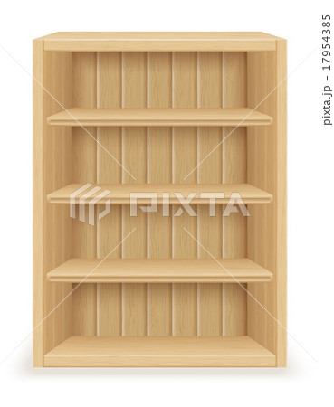 bookshelf furniture made of wood vector bookshelf furniture made of wood vector 17954385