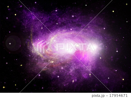 galaxy in a free space 17954671