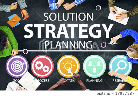 Strategy Business Goals Solution Success Concept 17957537