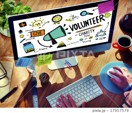 Volunteer Charity and Relief Work Donation Help Concept 17957579