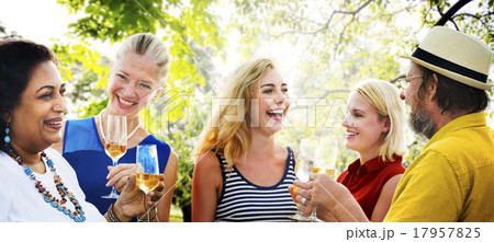 Diverse People Party Togetherness Friendship Concept 17957825