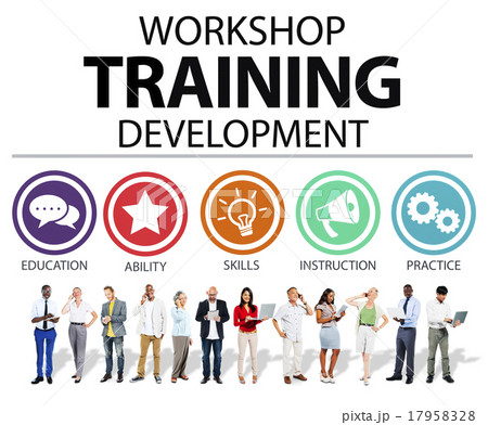 Workshop Training Teaching Development Instruction Concept Workshop Training Teaching Development Instruction Concept 17958328