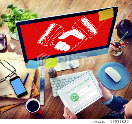 Handshake Agreement Partnership Deal Trust Welcome Concept Handshake Agreement Partnership Deal Trust Welcome Concept 17958329