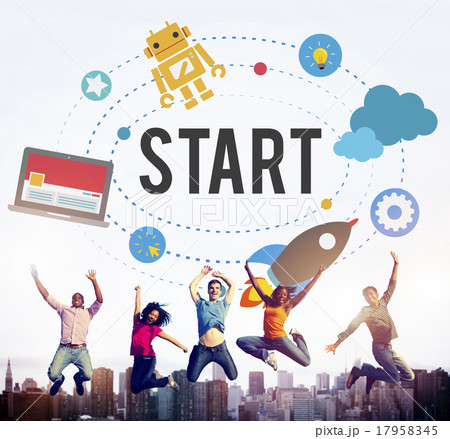 Start Mission Success Strategy Beginning Concept Start Mission Success Strategy Beginning Concept 17958345