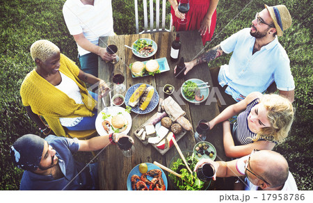 Friends Friendship Party Hanging out Concept Friends Friendship Party Hanging out Concept 17958786