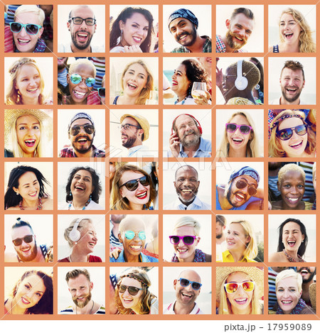 Friends Friendship Portrait Togetherness Fun Concept 17959089