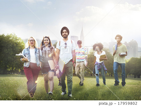 Diversity Teenagers Friends Friendship Team Concept Diversity Teenagers Friends Friendship Team Concept 17959802