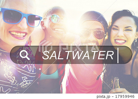 Saltwater Sea Ocean Beach Holiday Vacation Leisure Concept Saltwater Sea Ocean Beach Holiday Vacation Leisure Concept 17959946