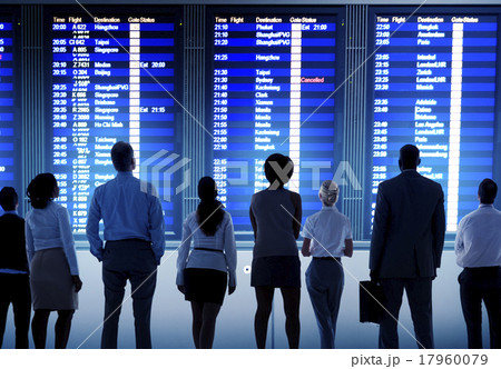 Business People Airport Terminal Travel Departure Concept Business People Airport Terminal Travel Departure Concept 17960079