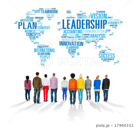 Leadership Boss Management Coach Chief Global Concept 17960332