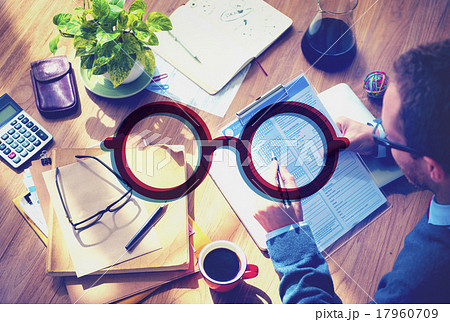 Eyeglasses Icon Glasses Vision Lens Decoration Concept 17960709