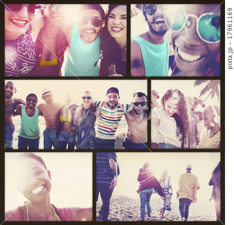 Friends Friendship Leisure Vacation Togetherness Fun Concept 17961169