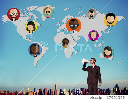 Global Community World People International Nationality Concept 17961306