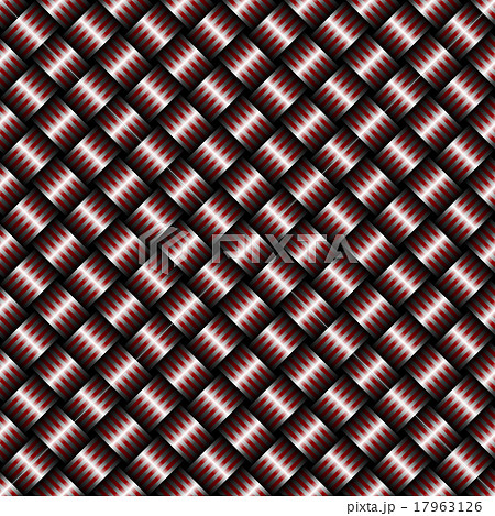 網代 D 赤 カーボン グラデ 背景 黒のイラスト素材