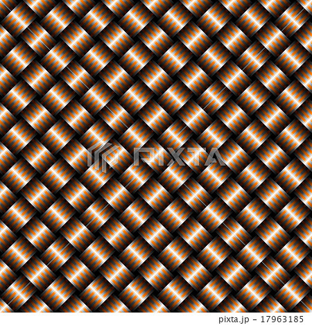 網代　D　　橙　カーボン　　グラデ　　背景　　黒 17963185