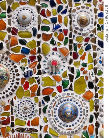 floor, wall mosaic decoration backdrop background 17963259