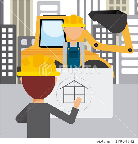 construction concept 17964942