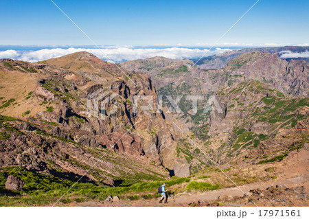 Trekking on Madeira island Trekking on Madeira island 17971561