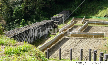 小川村石張り水路工 17972462