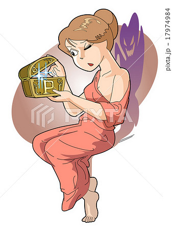 パンドラの箱のイラスト素材
