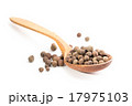 Aromatic allspice in wooden spoon 17975103