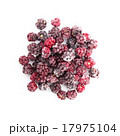 Frozen dewberries isolared on white background 17975104