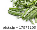 Frozen sticks of asparagus. Isolated 17975105