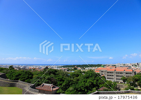 首里城公園から那覇市 首里城公園から那覇市 17975436