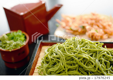 茶蕎麦　蕎麦湯 17976245