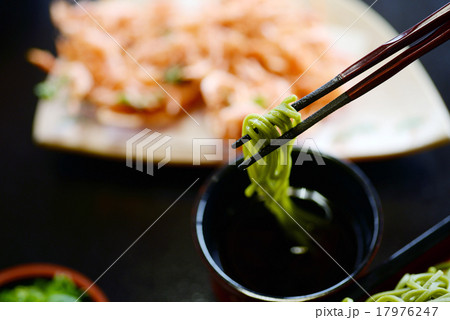 茶蕎麦　蕎麦湯 17976247